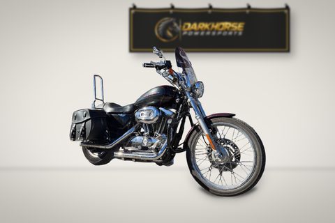 2005 Harley-Davidson Sportster 1200 Custom (XL1200C), burgundy